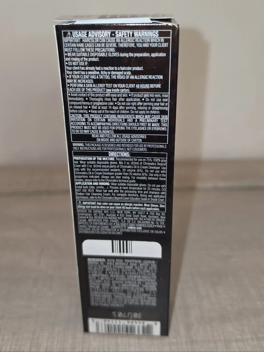 New! Redken Chromatics Beyond Cover 4Br Permanent Hair Color Size 2 fl oz